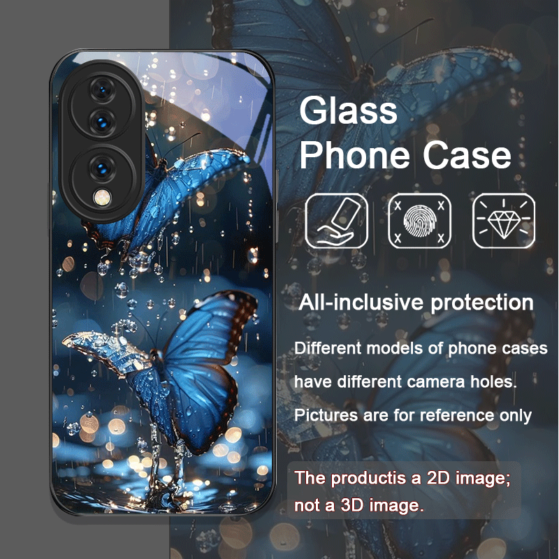 Luxurious Blue Butterfly Art P - Huawei Nova 12 recension och pris