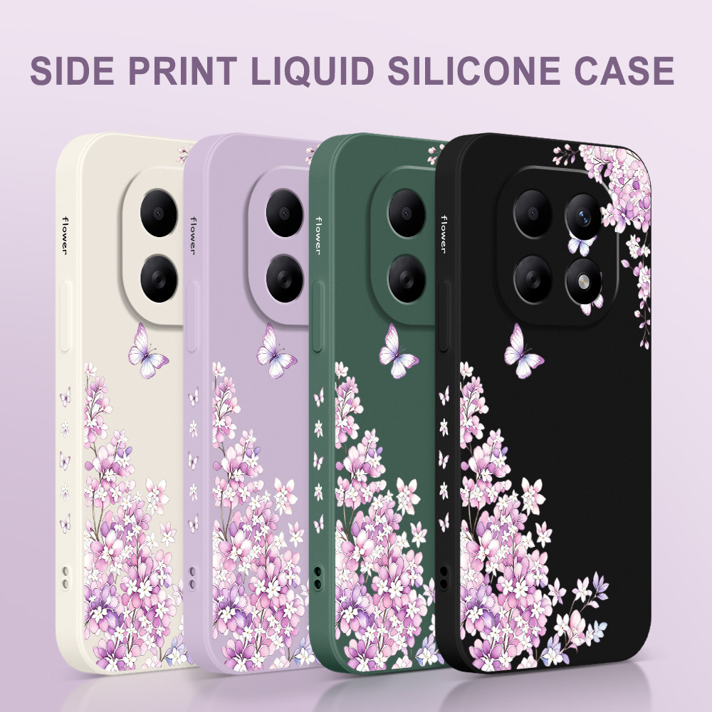 Violet Floral Phone Case For X - Xiaomi Redmi Note 14 recension och pris
