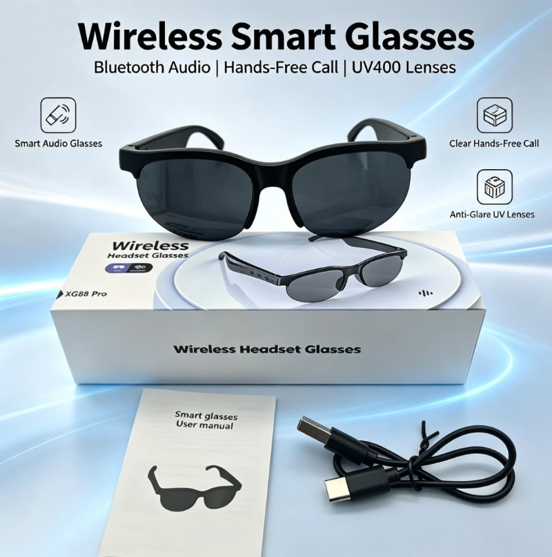 Smart Glasses Bluetooth Call M - Smart Glasses Lens recension och pris