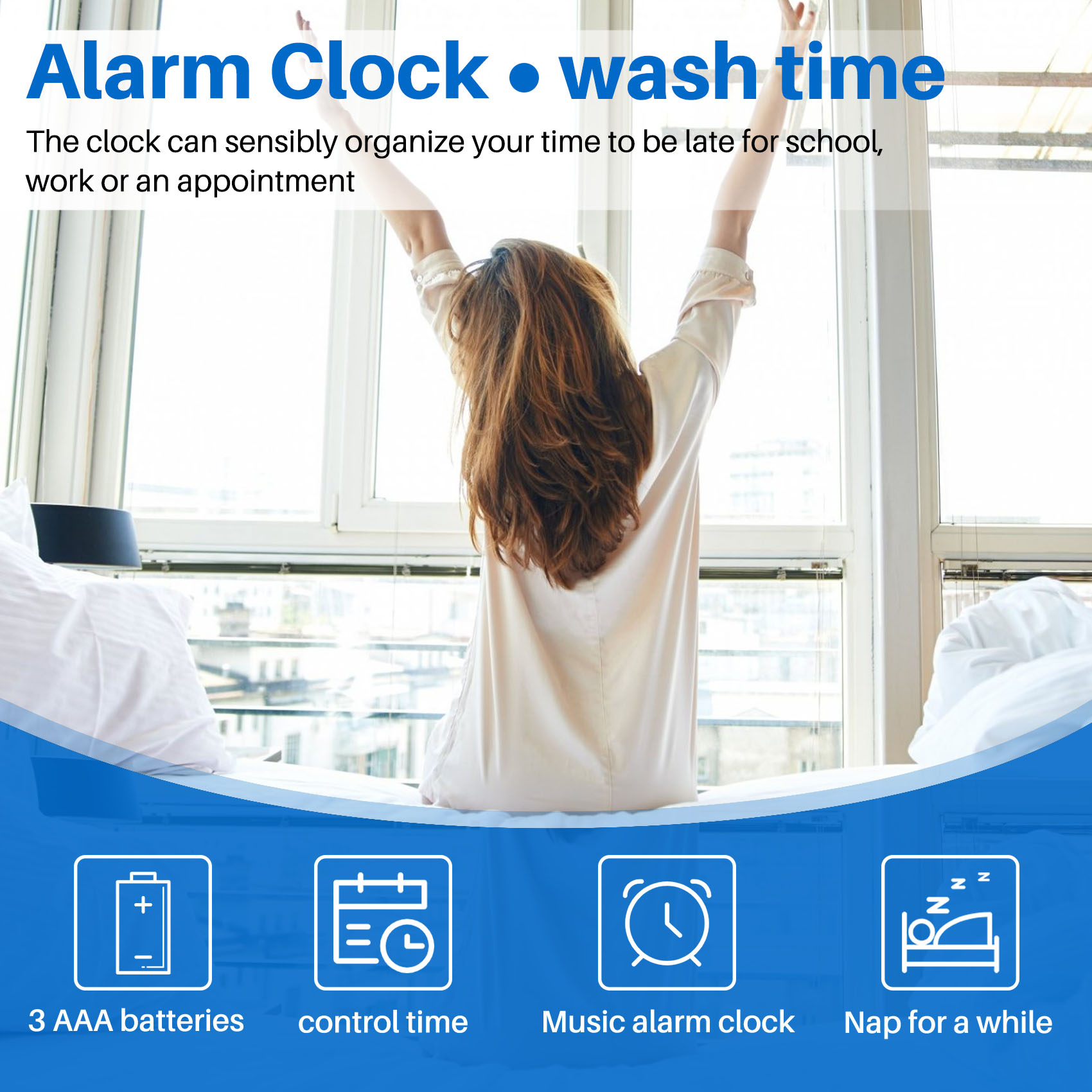 New Alarm Clock Stand on Press - Smart Insole Pressure recension och pris