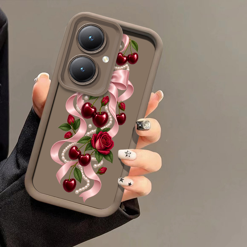 Cartoon Cherry Bow Pattern Pho - Vivo Y28 recension och pris