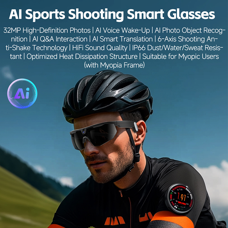 New Cool Cycling Smart Glasses - Smart Glasses Lens recension och pris