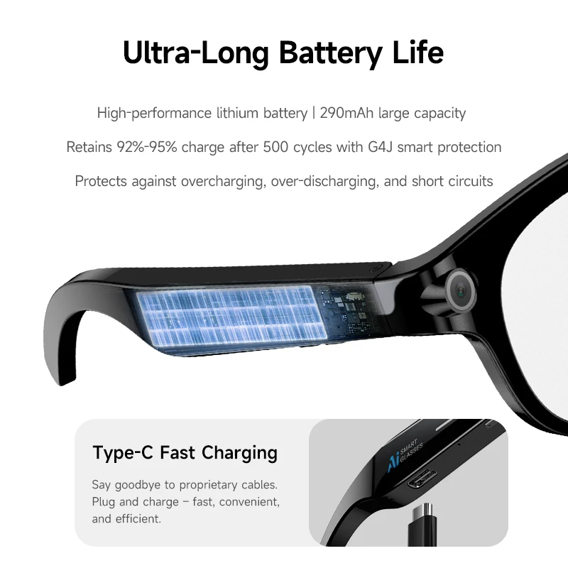 AI Smart Glasses 8K Remote Con - Smart Glasses Lens recension och pris