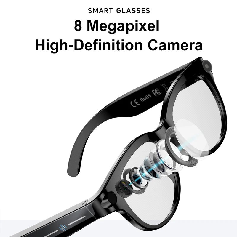 AI Smart Glasses 8K Remote Con - Smart Glasses Lens recension och pris