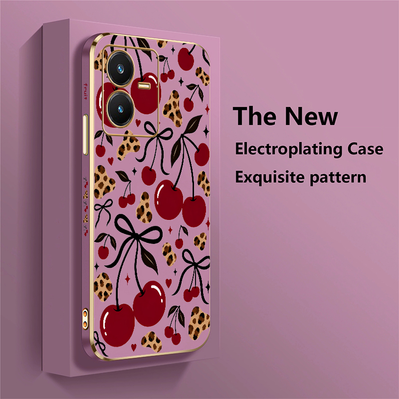 Print Cherry Case For Vivo Y28 - Vivo Y28 recension och pris