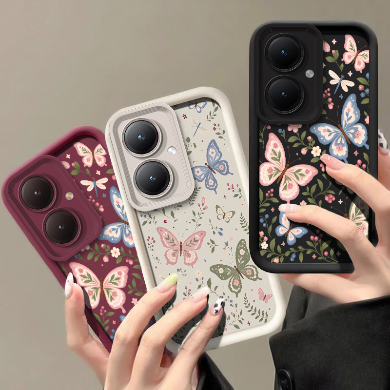 Colorful Butterfly Phone Case  - Vivo Y28 recension och pris