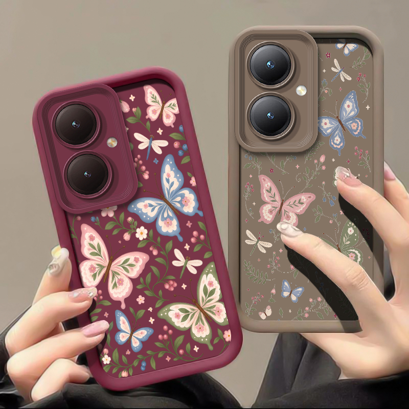 Colorful Butterfly Phone Case  - Vivo Y28 recension och pris