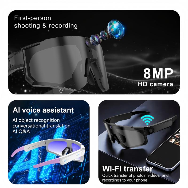 AI Smart Glasses ChatGPT 1080P - Smart Glasses Lens recension och pris