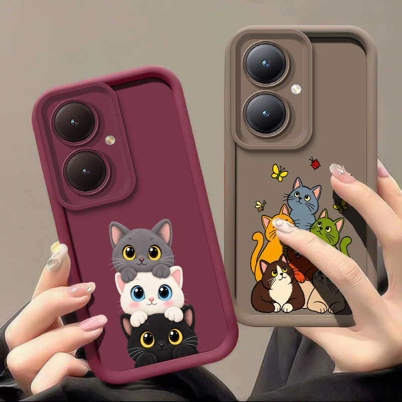 Cute Funny Cat Pattern Phone C - Vivo Y28 recension och pris