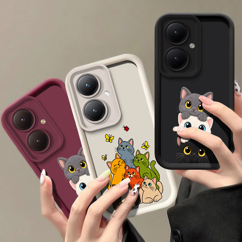 Cute Funny Cat Pattern Phone C - Vivo Y28 recension och pris