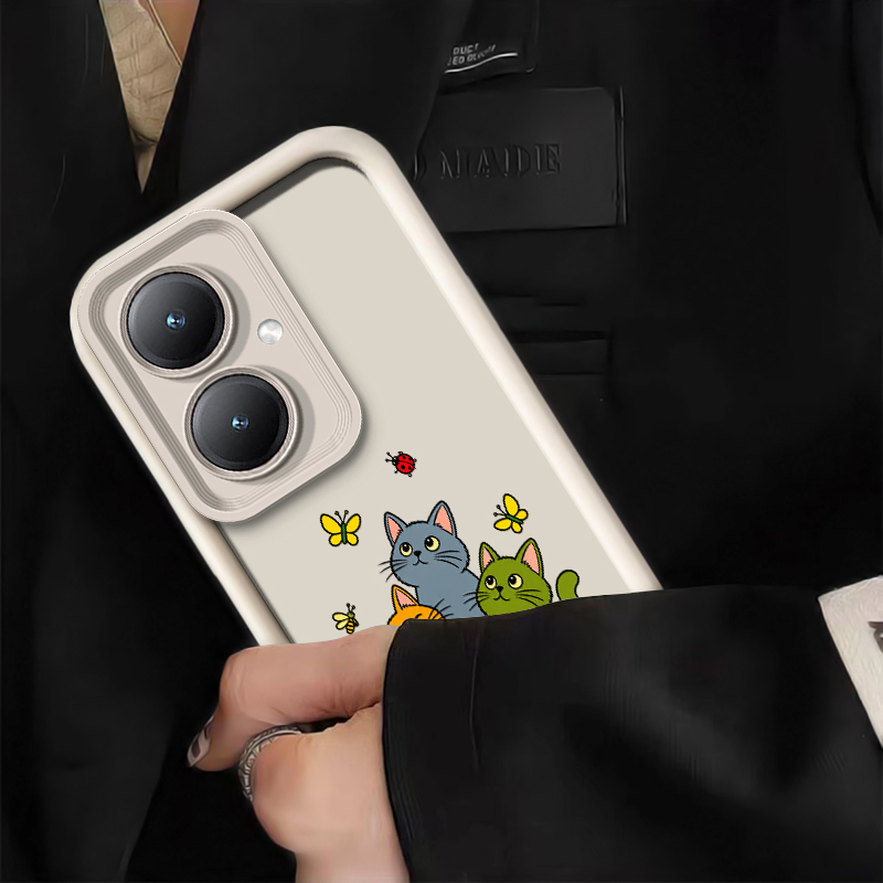 Cute Funny Cat Pattern Phone C - Vivo Y28 recension och pris