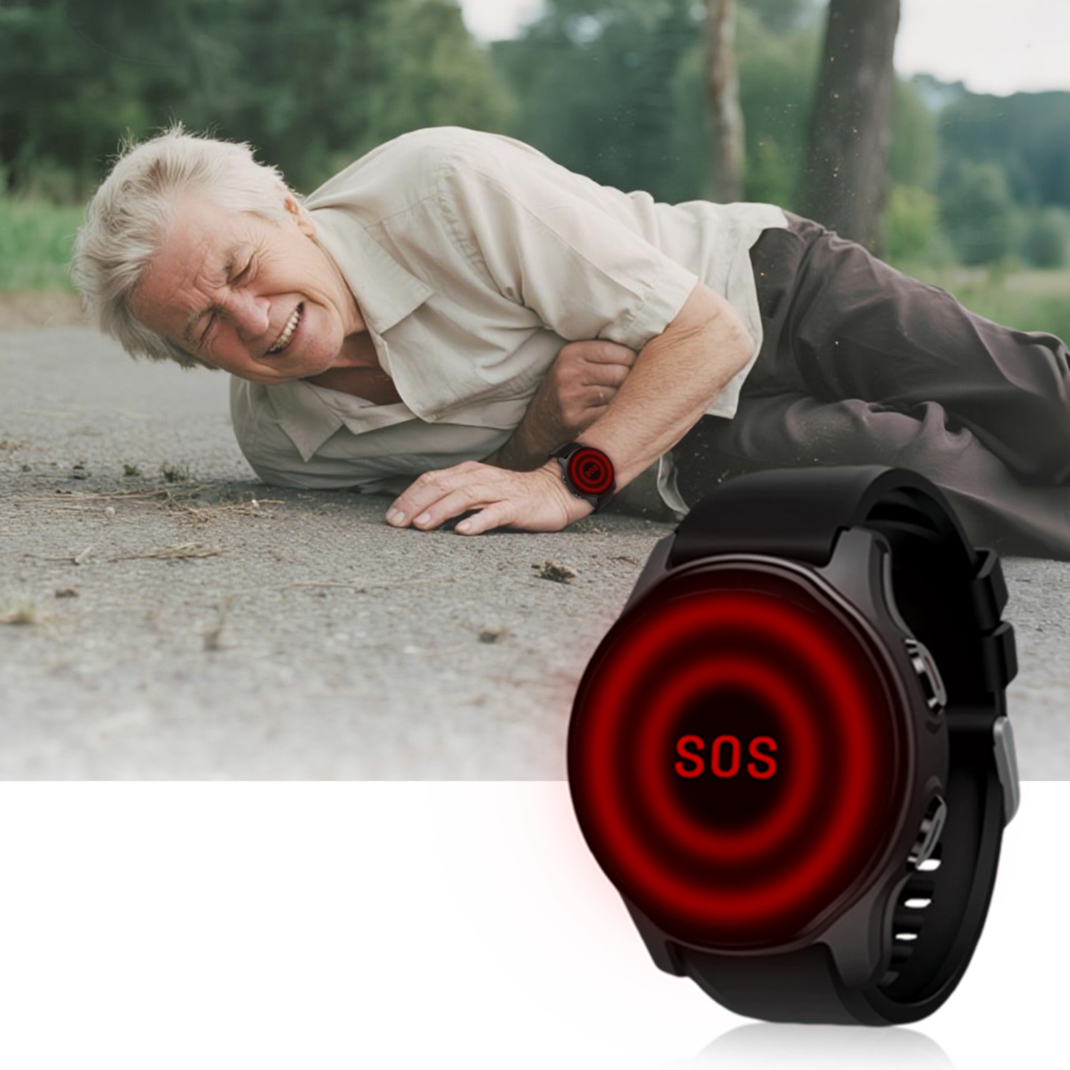 new 4G GPS Navigation Smart Wa - Fall Detection Watch recension och pris