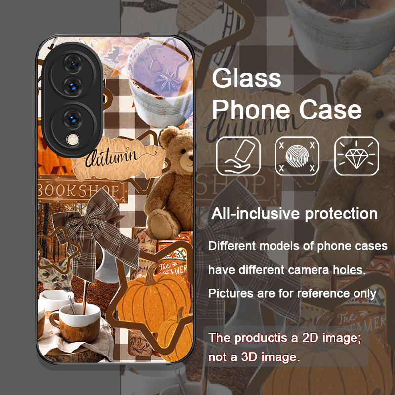 Retro Autumn Leaves Pumpkin Pl - Huawei Nova 12 recension och pris