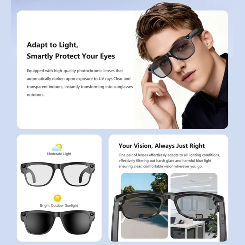 AI Smart Glasses 8K HD Photoch - Smart Glasses Lens recension och pris