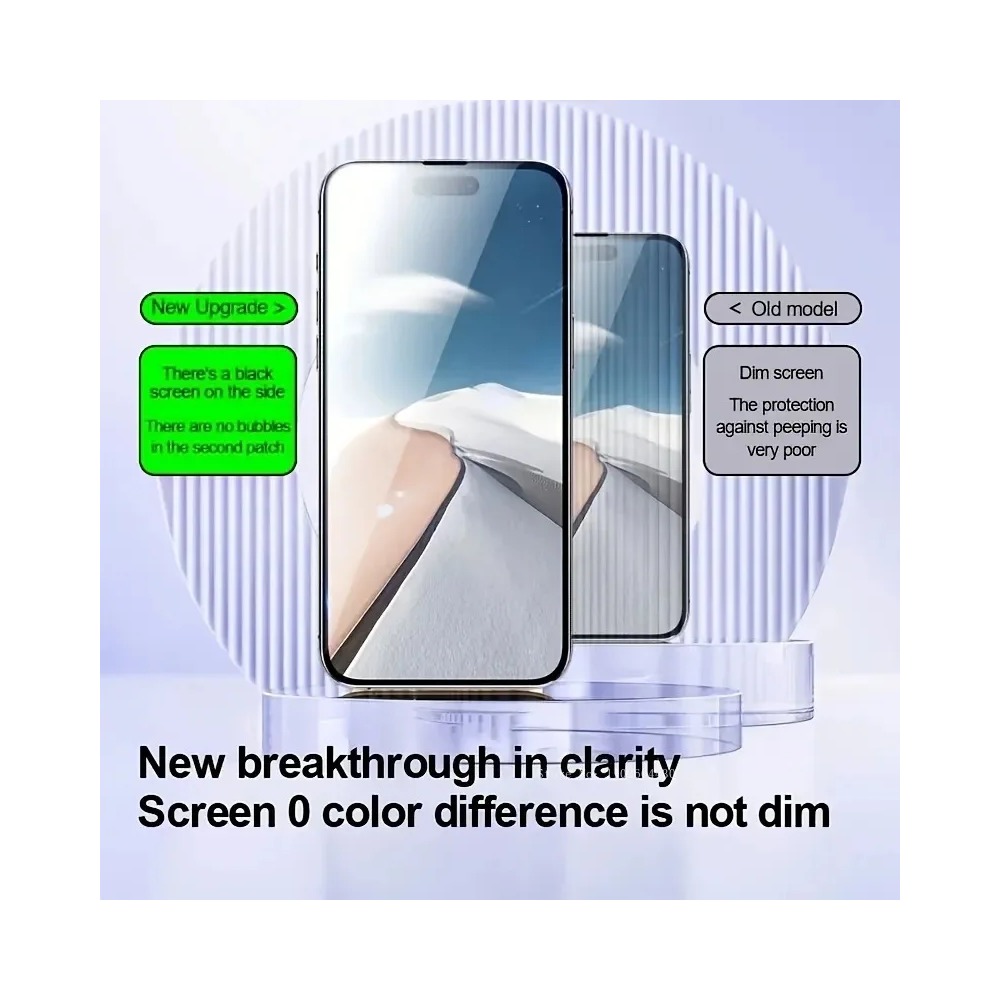 2+2PCS Privacy Tempered Glass  - Realme Gt 6 recension och pris