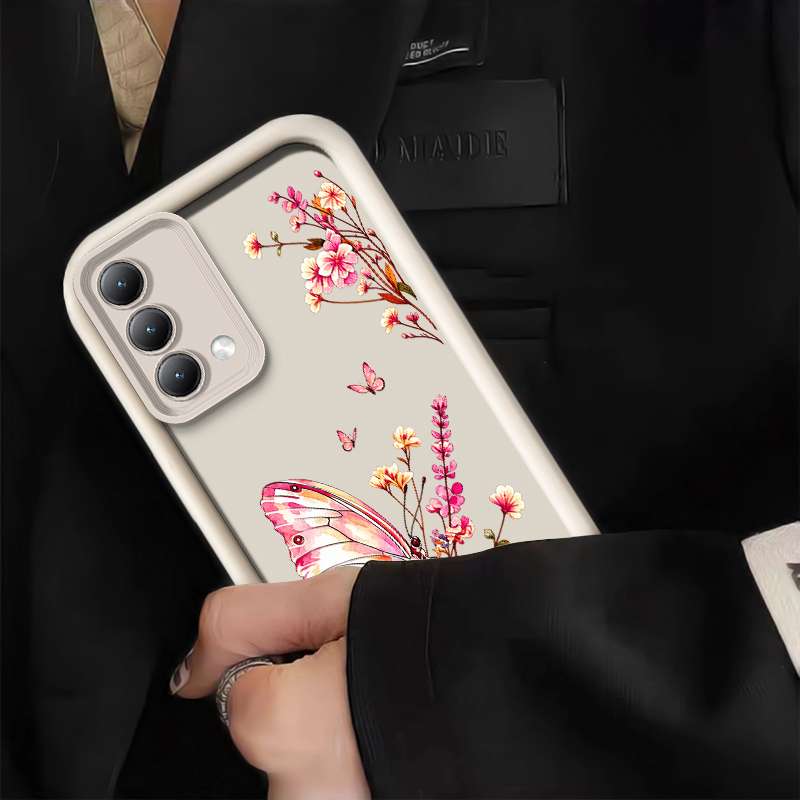 Printed Butterfly Flower Phone - Oppo A78 recension och pris