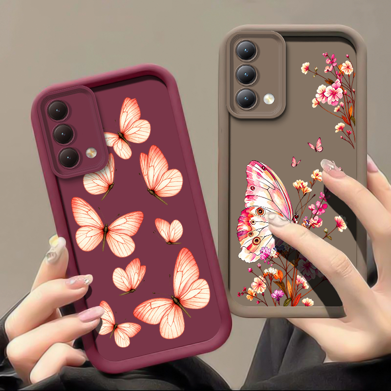 Printed Butterfly Flower Phone - Oppo A78 recension och pris